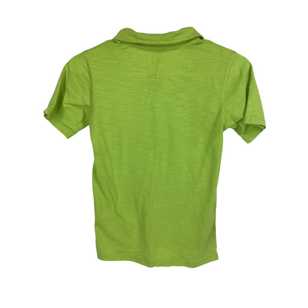 Wonder Nation Boys Lime Green Short Sleeve Polo Shirt Kids Youth Size Medium 8 - Picture 5 of 5